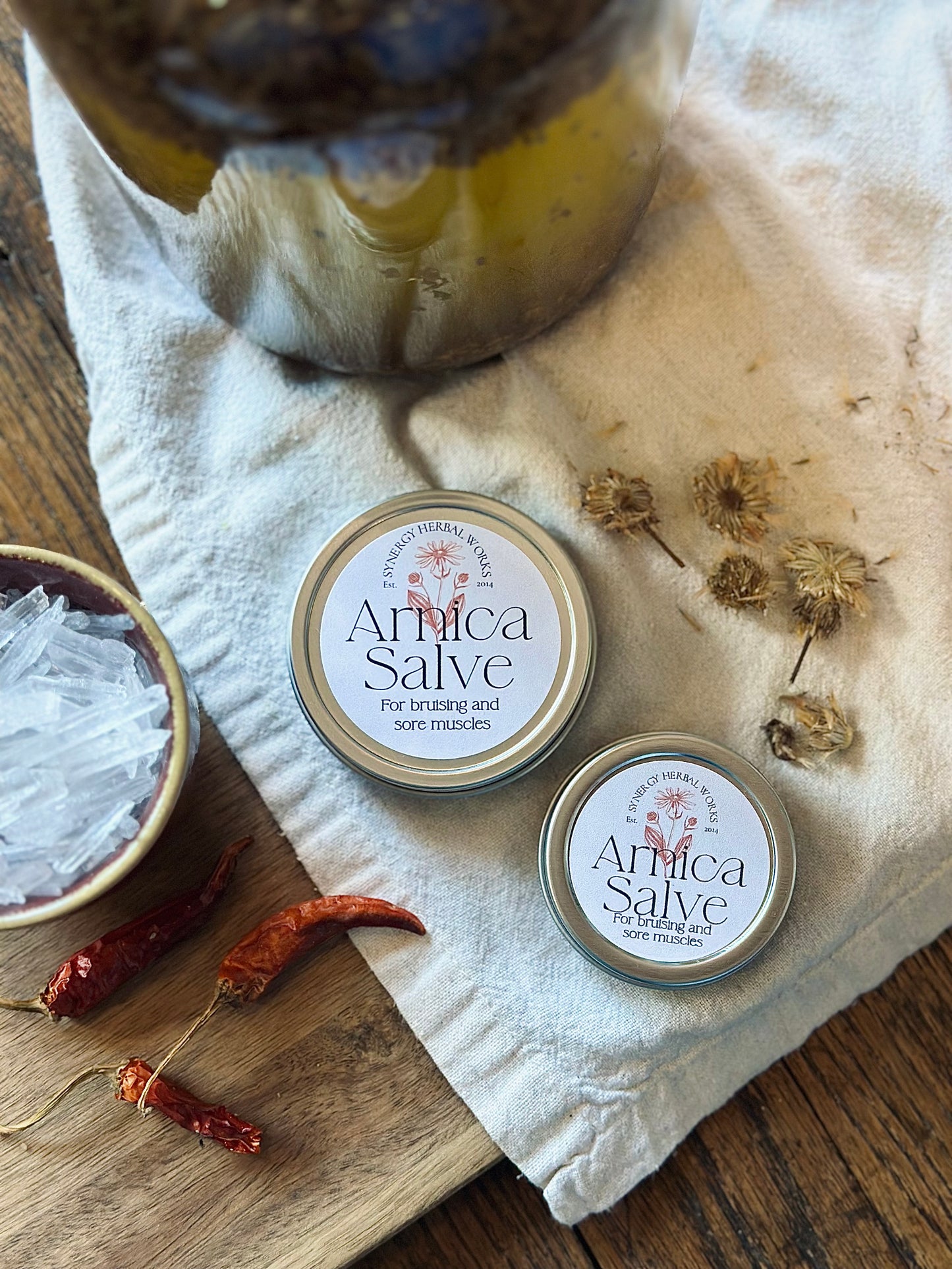 Arnica Muscle Salve - Artisan Pain Relief - Tennessee Apothecary