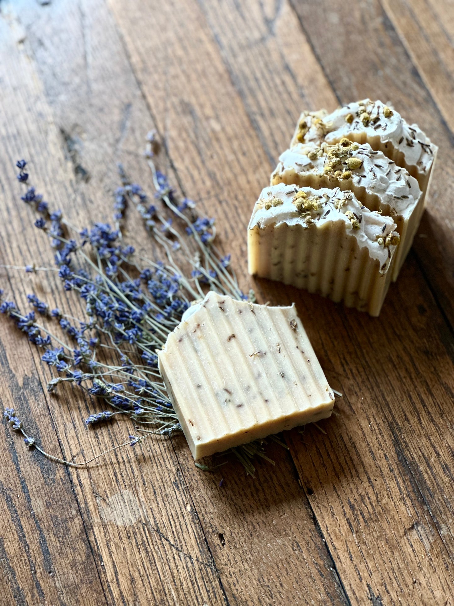 Lavender Patchouli Goat Milk Soap - Natural Handmade Bar | Synergy Herbal Works