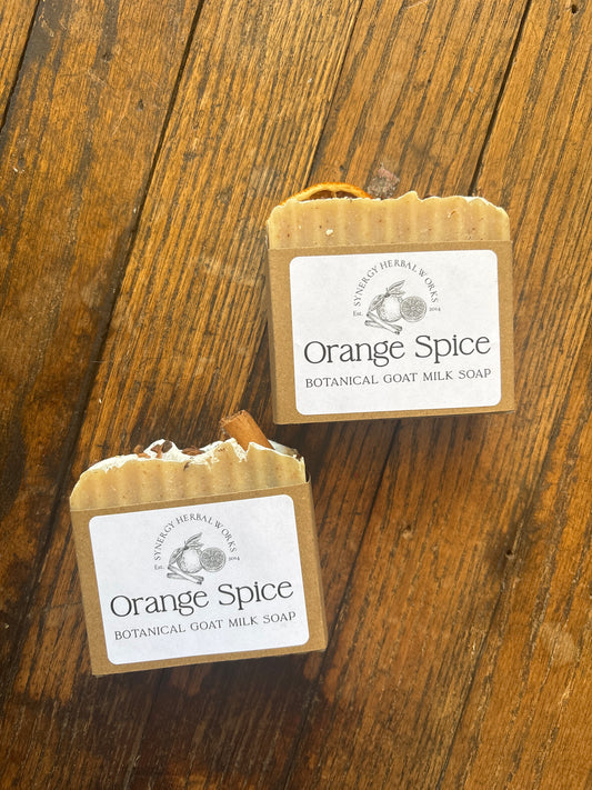 Orange Spice Goat Milk Soap