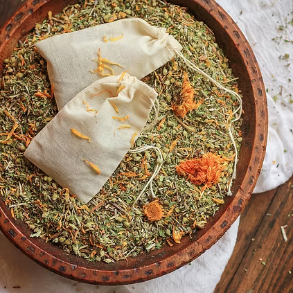 Postpartum Sitz Bath Bags - Herbal Healing for New Moms | Synergy Herbal Works