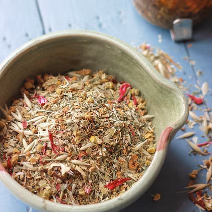 Sereni-Tea – Calming & Stress Relief Herbal Blend | Synergy Herbal Works