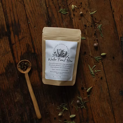 Winter Forest Brew – Seasonal Immune & Respiratory Tea | Synergy Herbal Works
