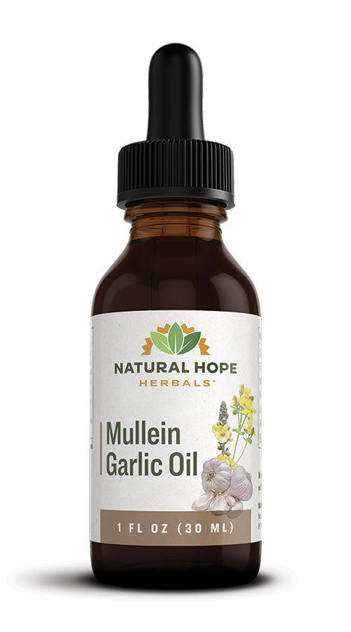 Mullein Garlic Oil 1oz Natural Hope