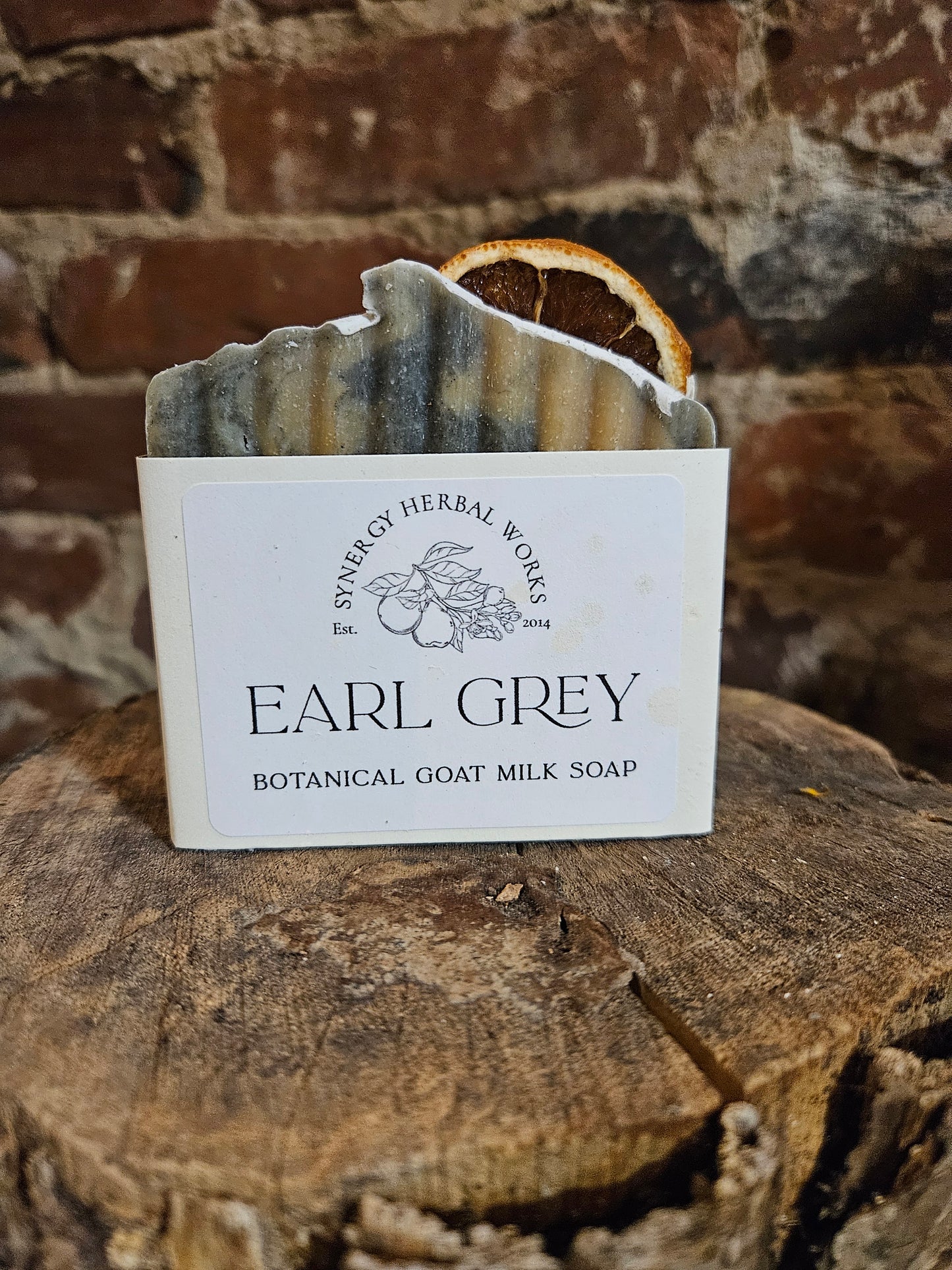 Earl Grey Goat Milk Soap - Natural Handmade Bar