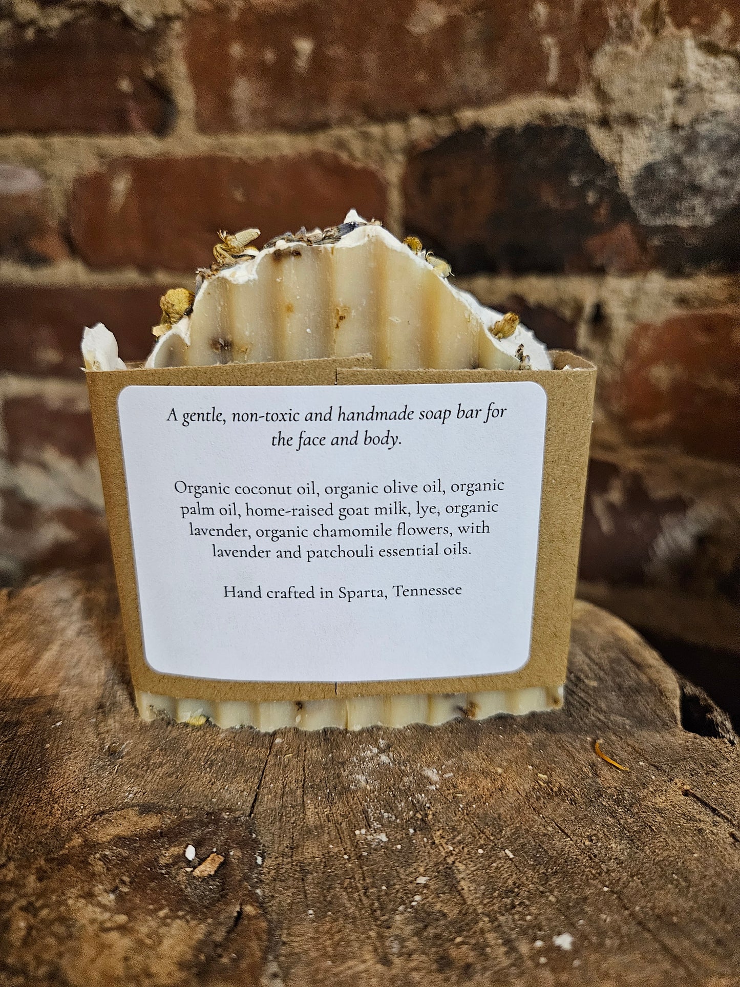 Lavender Patchouli Goat Milk Soap - Natural Handmade Bar | Synergy Herbal Works