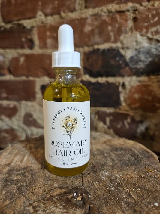 Solar Infused Rosemary Hair Oil