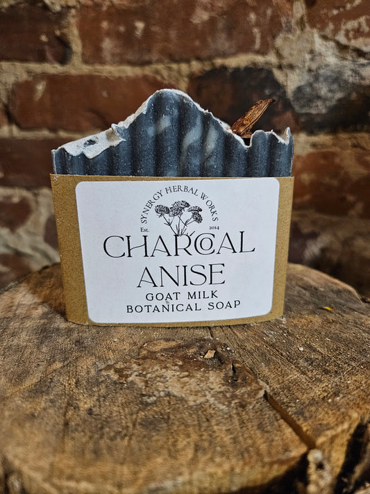Charcoal Anise Goat Milk Soap
