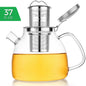 Lyra Glass Teapot Kettle 37oz