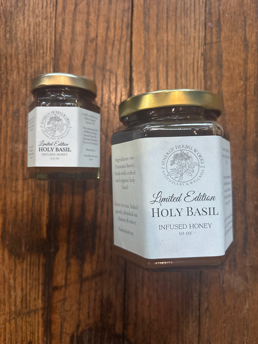 Holy Basil Infused Honey
