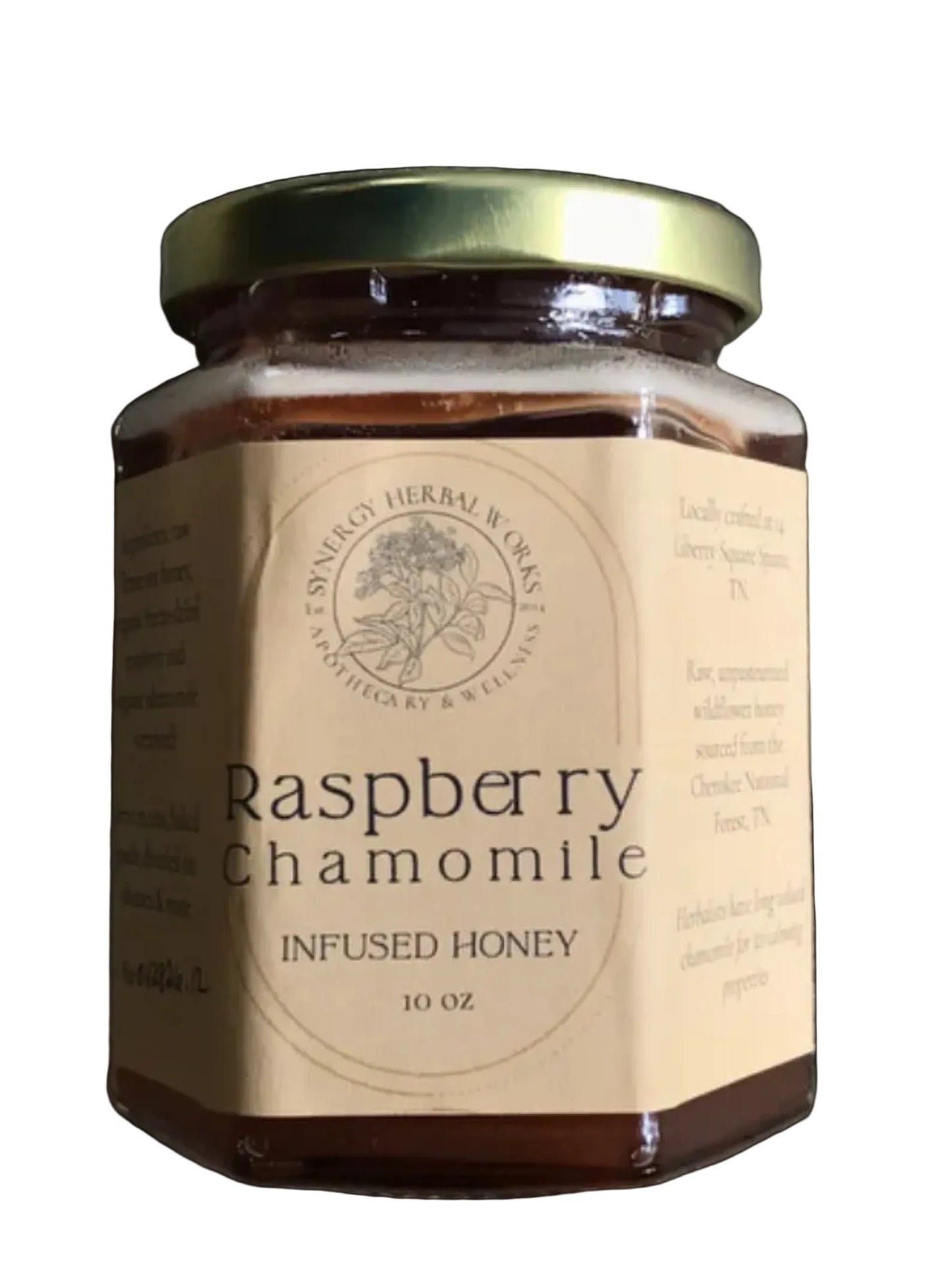 Raspberry Chamomile Infused Honey
