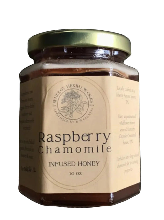 Raspberry Chamomile Infused Honey