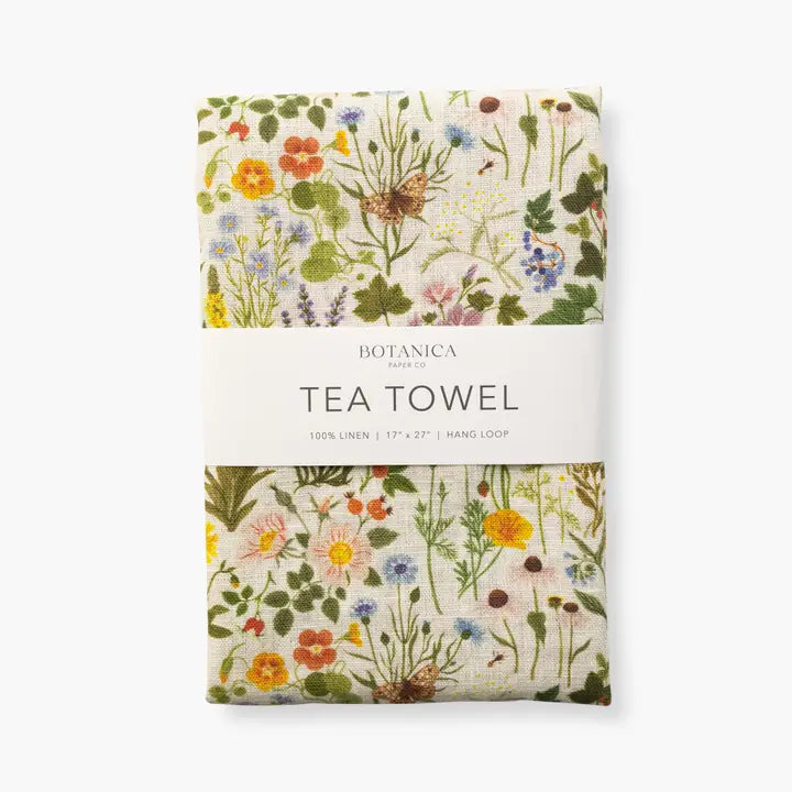 Botanica 100% Linen Tea Towel