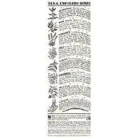 Tea and Herbs Infusion Poster