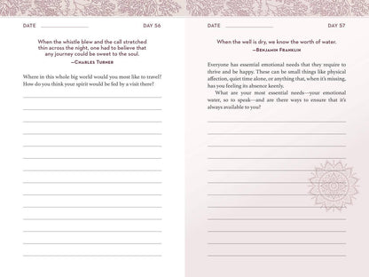 Self-Care Journal: 366 Prompts to Help Nurture & Recharge