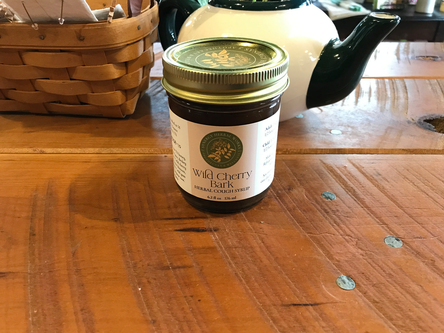 Wild Cherry Bark Cough Syrup