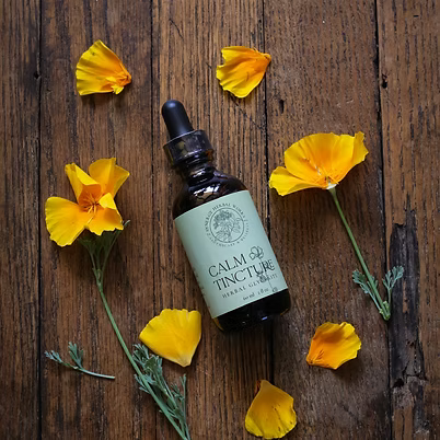 Calm Tincture - Natural Herbal Stress Relief & Relaxation Support