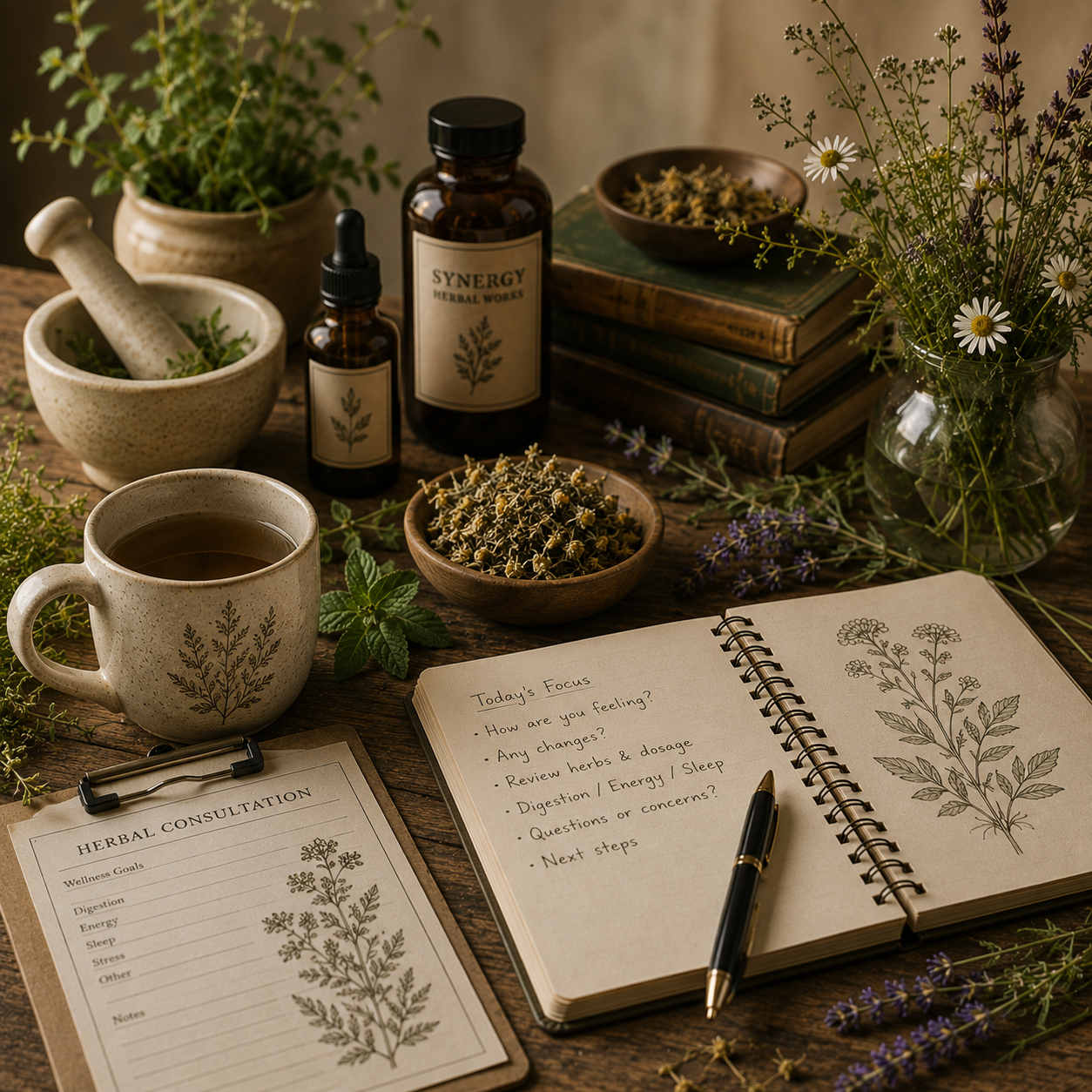 RW 45-Minute Herbal Wellness Consultation | Sparta  Cookeville TN Herbalist