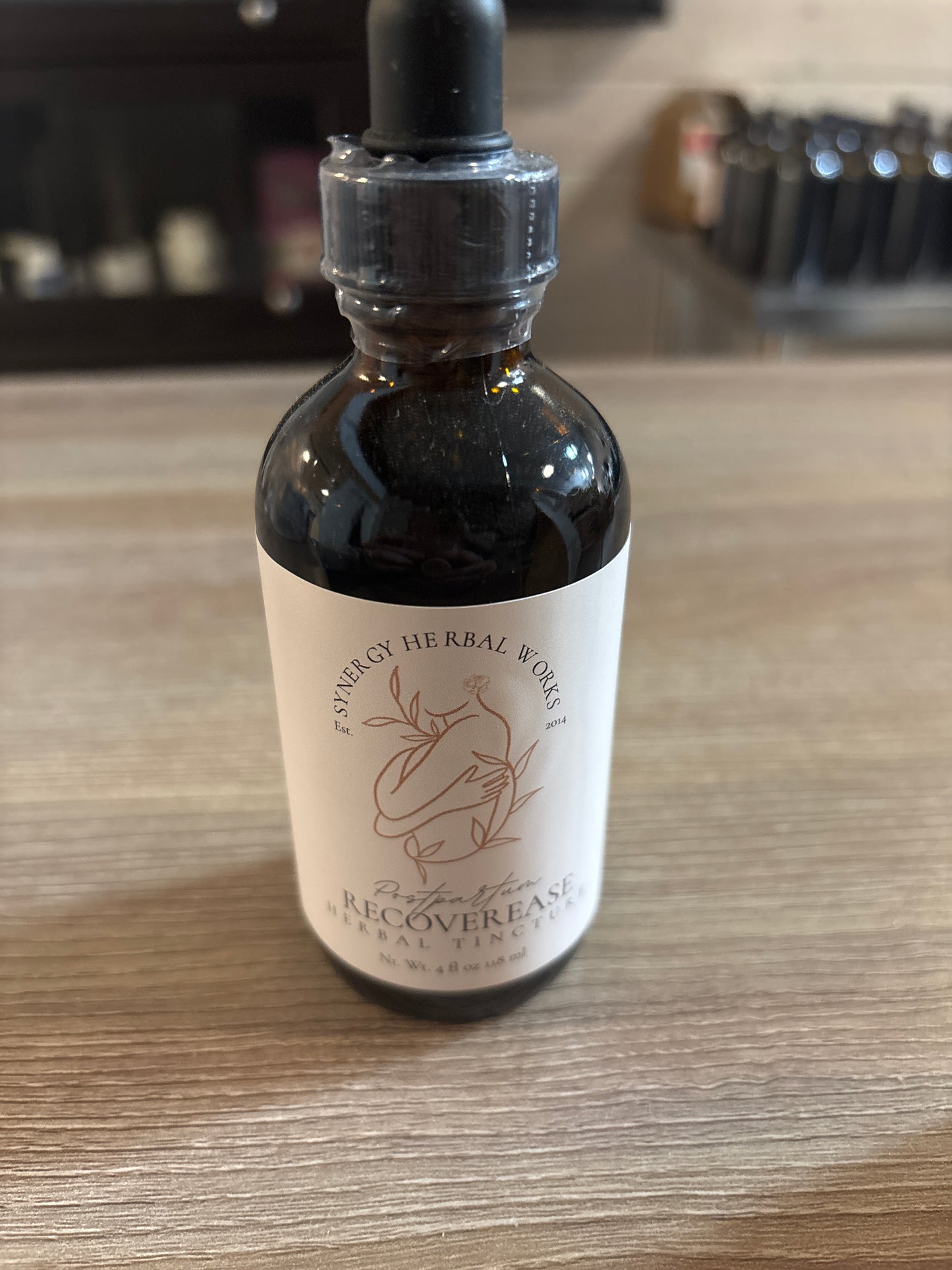 Postpartum Recoverease Tincture - Herbal Recovery Support | Synergy Herbal Works