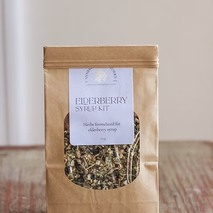 Elderberry Syrup DIY Kit - Organic Immune Support - Synergy Herbal Works