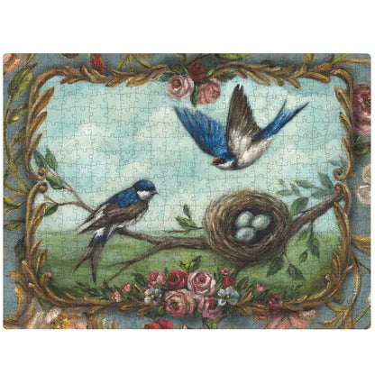 Blue Swallows Puzzle
