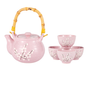 Pink Ume Plum Blossoms Tea Set 27oz Tea Pot