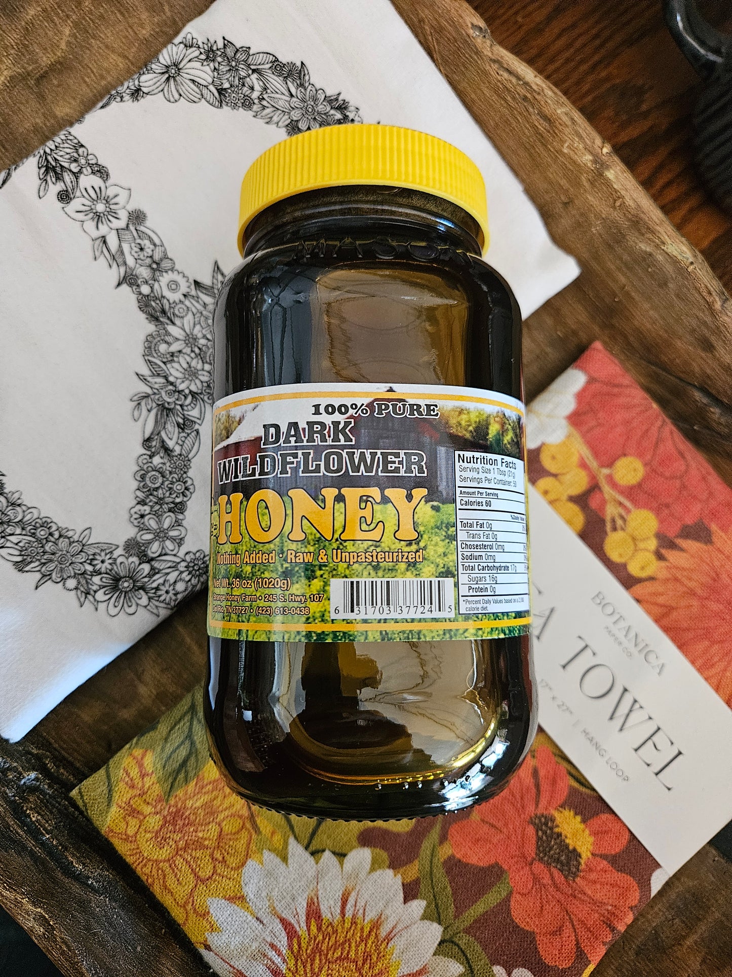 Dark Wildflower Honey