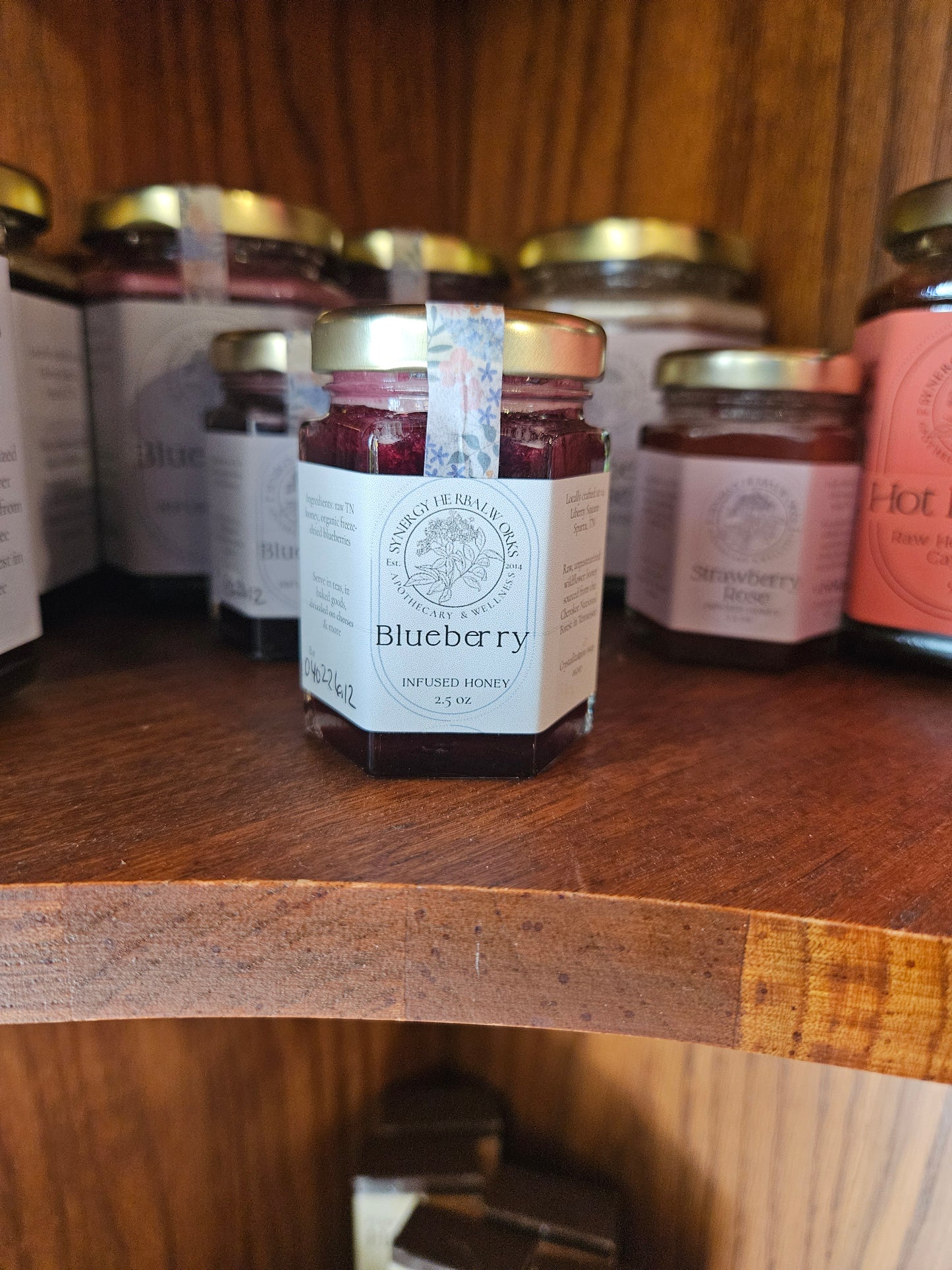 Blueberry Infused Honey