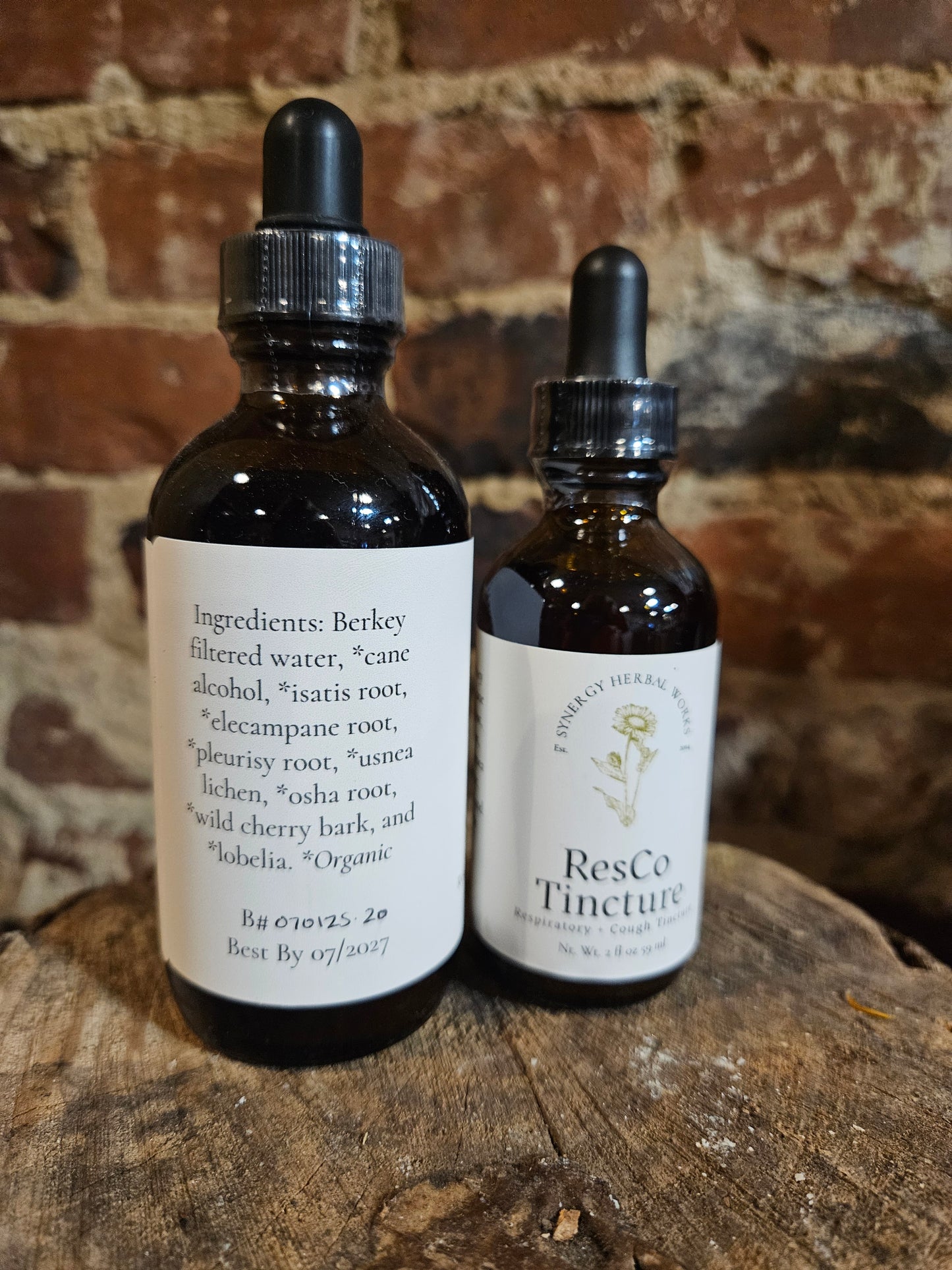 ResCo Tincture - Natural Respiratory Support | Synergy Herbal Works