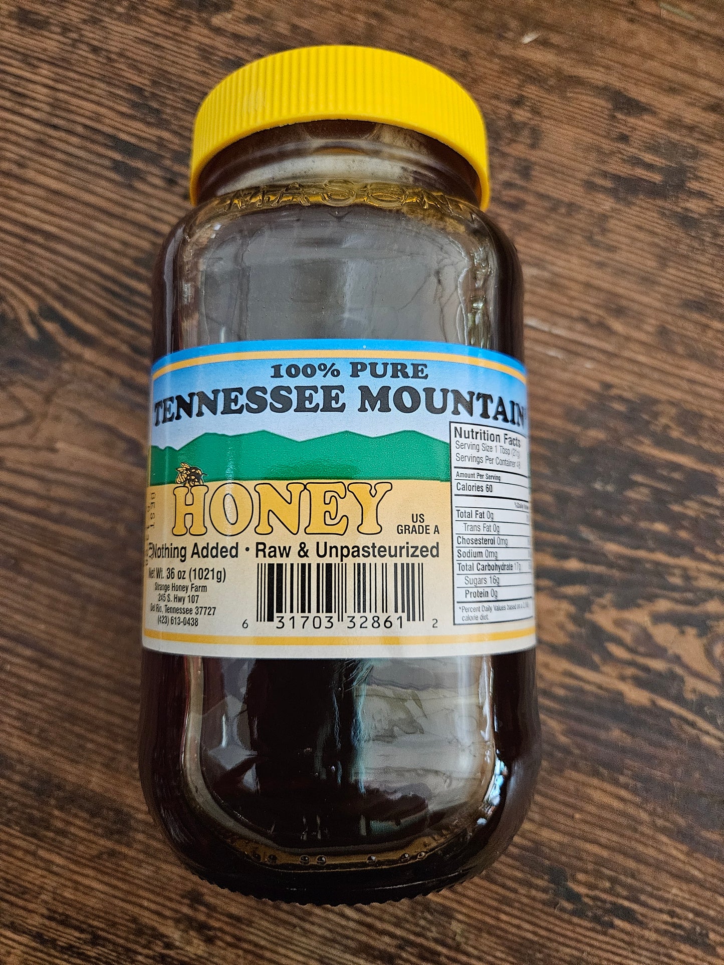 Tennessee Mountain Light Honey